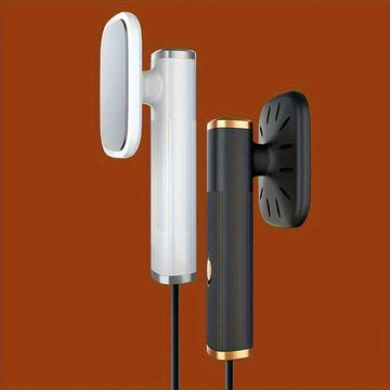Colgador de hierro portátil con alimentación USB - Diseño ligero y resistente al calor, mini vaporizador de ropa de mano, ideal para uso en casa y viajes, regalo perfecto para familiares, amigos y seres queridos durante las 5 principales fiestas: Acción