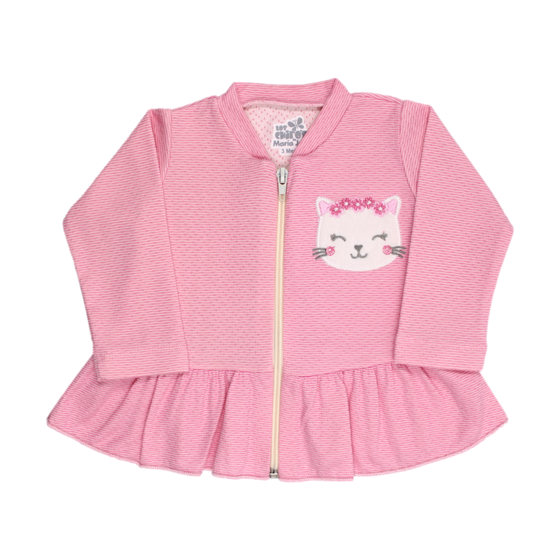 CONJUNTO 3PZS BEBE NIÑA 1779 LOS CHIROS DE MARIA JOSE