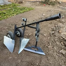 All-Season Heavy-Duty 3-in-1 Gardening Tool (Plowing, Weeding & Loosening) - Ergonomic Rustproof Metal Wheel Design for Small Farms/Lawns/Gardens - Perfect Father's Day/Birthday Gift, Gardening Accessories, Lawn Maintenance, Sturdy Construction, Robust C