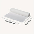 Papel Filtro Absorbente de Aceite Blanco, Película Adhesiva a Prueba de Aceite para Campana de Cocina Resistente al Fuego, Cubierta Separadora de Aceite para el Hogar, Accesorio de Cocina Fácil de Limpiar