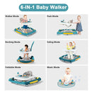 CAMINADOR PARA BEBÉ MULTIFUNCIONAL CON TECHO Y JUEGOS MUSICALES Y-W405C MUNBE