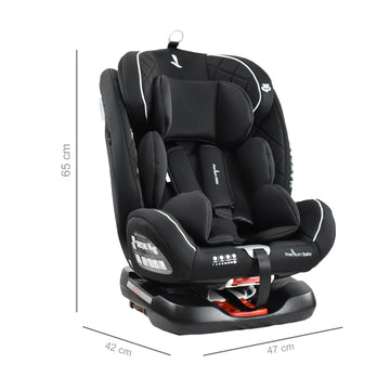 SILLA CARRO BEBÉ EOS 360° NEGRO PREMIUM BABY