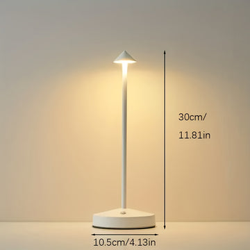 Linterna LED Táctil de 3 Colores Regulable con Carga USB, Luz Ambiente para Comedor y Fiestas - Ideal como Regalo de Año Nuevo o Presente Festivo