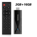 WUDUNG TX8 Smart TV Box Android 10.0, Dongle sin varillas Allwinner H313 2.4G Mini TV Stick 4K, Ideal para Regalos de Hogar y Oficina