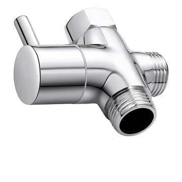 1 Conjunto de Ducha de Lujo ABS de Alto Flujo Dos-en-Uno con Sprays Portátiles y Fijos, Derivador de Agua de 3 Vías, Manguera Extendida - Sin Necesidad de Electricidad, Material de Plástico Duradero para una Experiencia de Baño Mejorada