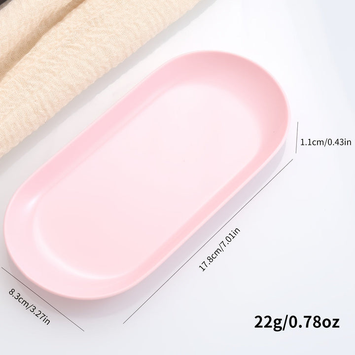 Bandeja para Salón de Uñas - Bandeja Desechable o Reutilizable para Manicura/Pedicura, Organizador para Técnicos con Pinzas, Empujador de Cutículas y Limas - Compatible con Electricidad (Uso en Salón o Personal) - Superficie Fácil de Limpiar - Material H