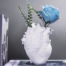 1pc Adornos de resina en forma de corazón, para escritorios y salas de estar, incluyendo jarrones de flores y arreglos de flores secas para mesas de comedor, jarrones de flores de resina para escritorios