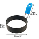 Anillo Para Cocinar Huevos De Acero Inoxidable De 1 Pieza, Molde Antiadherente Para Panqueques Para Freír Huevos Y Tortillas En La Plancha
