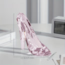 Adorno Elegante de Zapato de Cristal Acrílico - Decoración de Lujo de Inspiración Nórdica para el Hogar, Perfecto para Cualquier Habitación, Regalo Ideal para San Valentín