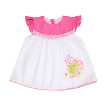VESTIDO BEBE NIÑA 50077 FOR BABY