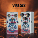 Pedal de guitarra de modulación psicodélica rock, coro-tremolo, monobloque, pedal de efectos múltiples con coro/tremolo, pedal de modulación psicodélica rock para guitarra eléctrica, bypass verdadero