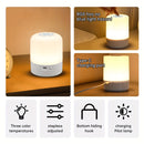 Linterna nocturna táctil, lámpara de noche, iluminación de mesa