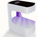 Lámpara LED para uñas, secador de uñas portátil mini con temporizador, alimentado por USB, para uñas de gel, secado rápido, herramienta de diseño de uñas DIY