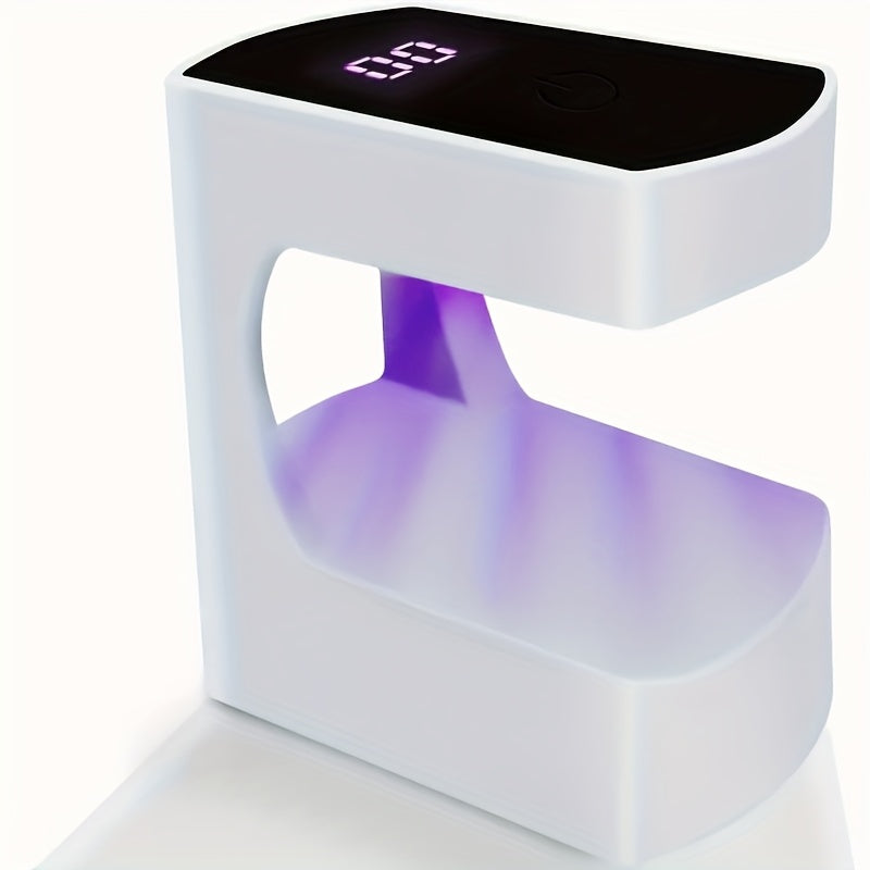 Lámpara LED para uñas, secador de uñas portátil mini con temporizador, alimentado por USB, para uñas de gel, secado rápido, herramienta de diseño de uñas DIY