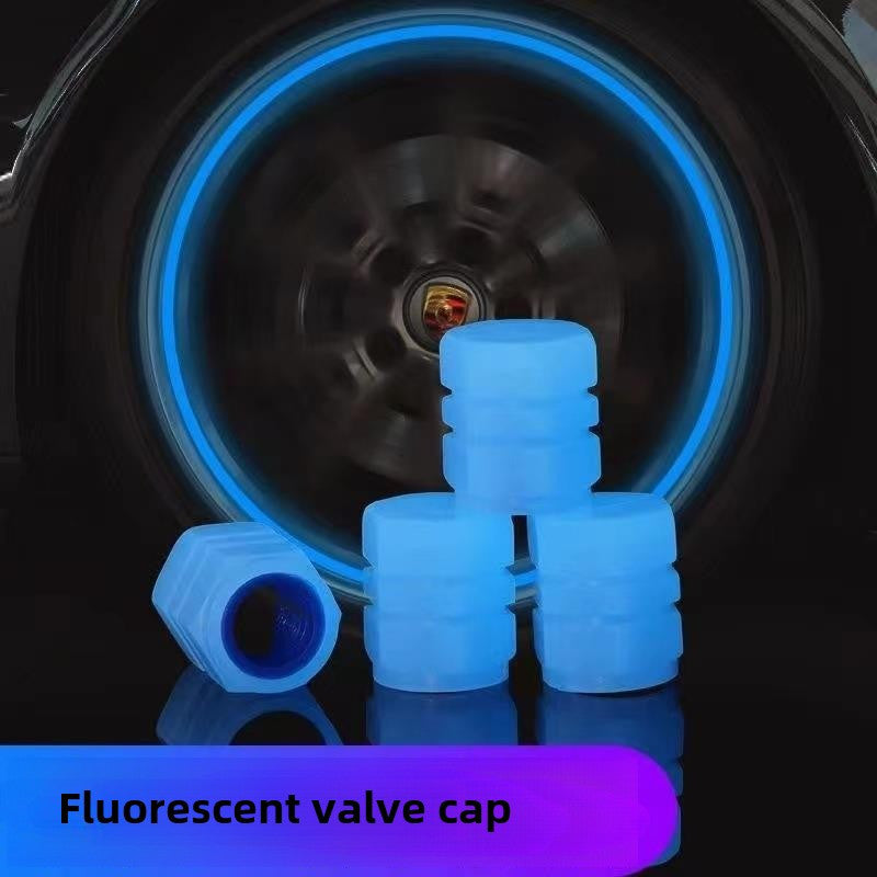 16 tapones universales para válvulas de neumáticos que brillan en la oscuridad, resistentes, de plástico, para autos, motocicletas, scooters eléctricos y bicicletas
