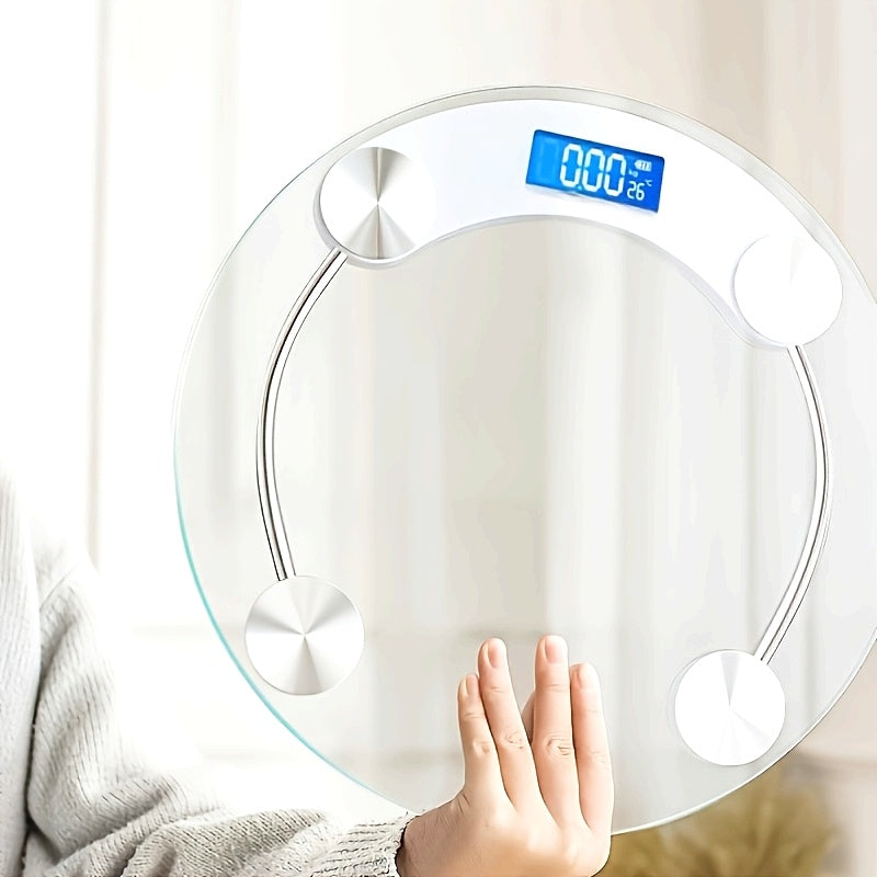 Báscula de Baño Inteligente Digital 1pz, Pantalla LCD, Capacidad de 180kg, Medición Precisa del Peso, Seguimiento del Progreso, Herramientas de Baño, Esencial para el Baño