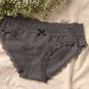 Panty cadera encaje sin demora - carbón