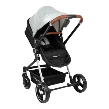 COCHE TIPO CUNA ASTON PREMIUM BABY GRIS
