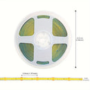 Barra de Luz Flexibles COB de 12V - Ultrabrillante, Duradera, Fácil Instalación para Dormitorio, Cocina, Escaleras y Decoración del Hogar, Luz LED Blanca Natural/Cálida/Fria, Opciones de 99.97/499.87cm