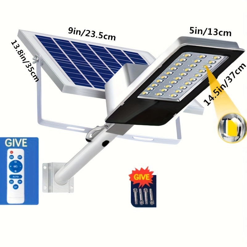 Luces de Pared Exteriores Solares Brillantes con Función de Encendido Automático al Anochecer, Batería Grande de 6000mAh para Iluminación Duradera - Perfectas para Porches, Jardines y Iluminación de Parques