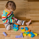 Bloques Construcción 72 Piezas Juguete Infantil W-281-8