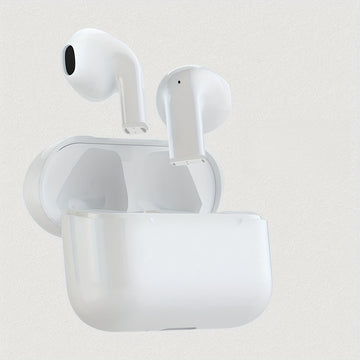 Último modelo de audífonos inalámbricos intraauriculares mini inteligentes con diseño cómodo, ideales para amantes de la música. Estos auriculares TWS ofrecen sonido estéreo 9D de alta fidelidad y capacidades de llamadas HD, compatibles con dispositivos