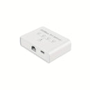 Divisor de red Gigabit Ethernet 1 a 4 - Divisor de red con cable de alimentación USB, adaptador de red de alta velocidad de 1000 Mbps RJ45 para cable Cat 5/5e/6/7/8 [4 dispositivos conectados simultáneamente]