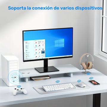 Adaptador inalámbrico USB 5.4 para PC de escritorio, compatible con Windows 11/10/8.1, Mini Dongle inalámbrico 5.4+EDR Receptor y transmisor, compatible automáticamente con versiones anteriores de 5.3/5.1/5.0/4.2/4.1/4.0 y otras versiones del dispositivo