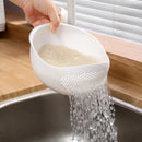 Colador de cocina multifuncional - Manual, no necesita electricidad, ideal para lavar arroz y verduras, perfecto para acampar y hacer senderismo, esenciales para acampar | Utensilios de cocina elegantes