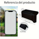 4pcs/8pcs Luz solar para escalones/escaleras, luces solares para exteriores con control de luz, luces solares para terraza para jardín, patio, escalones, barandilla, patio, decoración de camino de boda
