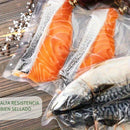 50 unids/lote bolsas de vacío para alimentos, bolsas selladoras al vacío, bolsas de envasado al vacío para máquina selladora al vacío, bolsas de almacenamiento selladoras al vacío herramienta de cocina preservación de alimentos frescos - Accesorios de su
