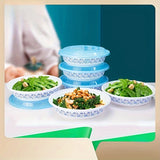 Contenedores de Preparación de Comidas de 22oz Libres de BPA con Tapas - Apto para Microondas y Congelador, Boles de Plástico PP Reutilizables para Ensaladas, Snacks, Almuerzos, Cenas - Perfectos para el Hogar, Restaurante, Fiestas