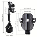 Portavasos ajustable para automóvil Soporte para teléfono celular Soporte universal para vasos de agua para automóvil Soporte para teléfono celular móvil, para Iphone 13