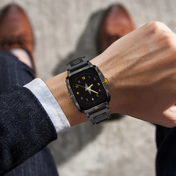 Reloj inteligente nuevo para hombre y mujer, alarma, pantalla de 2.01 pulgadas, notificaciones de mensajes, conexión con teléfono, reproductor de música, múltiples modos deportivos, compatible con iPhone y Android
