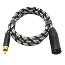 2 piezas de Cable de Audio RCA para Instrumentos Cannon