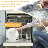 Canasta de Acero Inoxidable para Freidora de Aire, Rejilla Multifuncional Rectangular para Horno y Microondas, Herramienta de Cocina Apilable Segura para Alimentos, Compatible con la Mayoría de las Freidoras de Aire, Ideal para Pollo Frito Crujiente, Pap