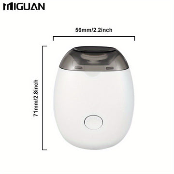 Portátil Cortaúñas Eléctrico, Herramienta de Manicura con 3 Velocidades Ajustables, Batería de Litio Recargable USB, Iluminación Luminosa y Bajo Ruido