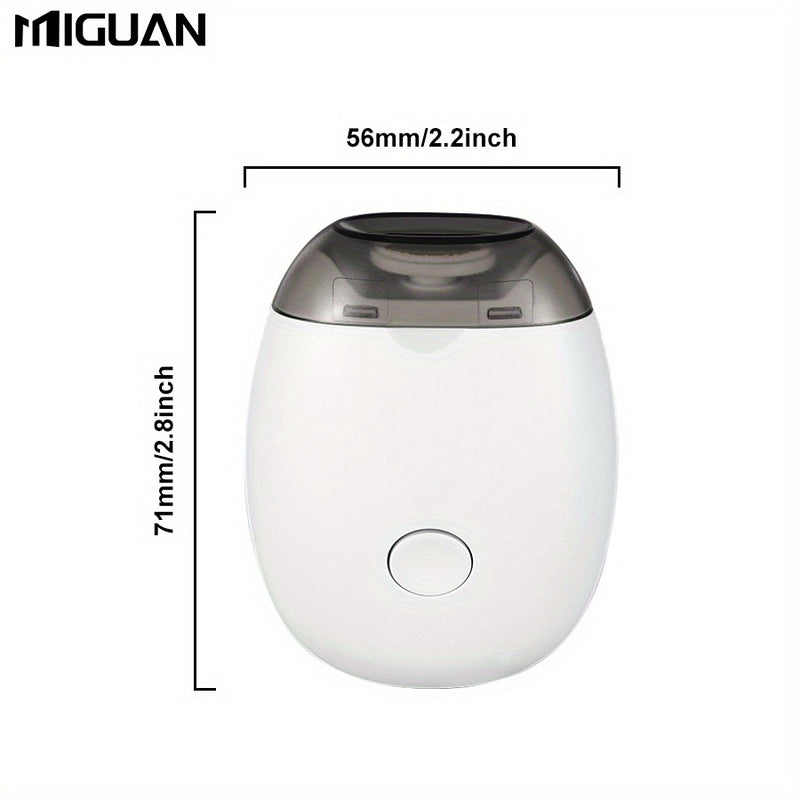 Portátil Cortaúñas Eléctrico, Herramienta de Manicura con 3 Velocidades Ajustables, Batería de Litio Recargable USB, Iluminación Luminosa y Bajo Ruido