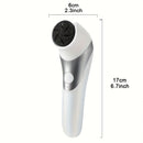 Exfoliador Eléctrico de Pies - para Pulido y Cuidado en Beige Claro Seco, Herramienta Portátil de Pedicura para Piel Dura y Agrietada, con Cabezales Reemplazables, Removedor Recargable, Cuidado Profesional