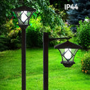 Lámpara solar de jardín LED de 1.5 metros, doble uso, para exteriores, decoración de paisaje, iluminación para patio, jardín o festivales