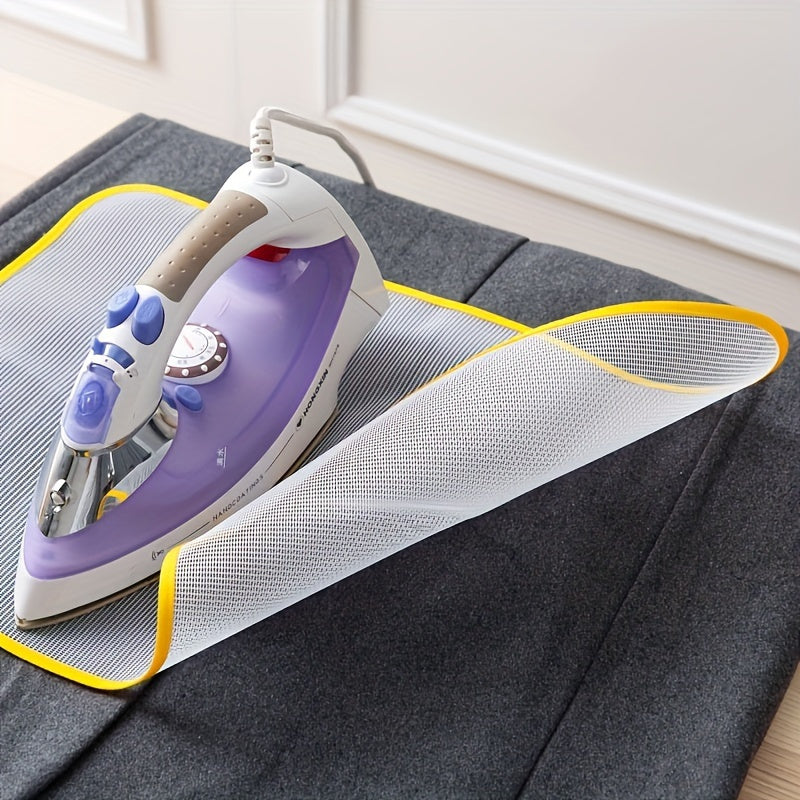 Funda para tabla de planchar resistente al calor, 1 unidad - Material ABS duradero, superficie antideslizante con mango ergonómico para planchar seguro y fácil, compatible con la mayoría de planchas, funda para tabla de planchar resistente al calor, cuid