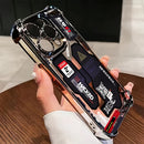 Estuche de teléfono con patrón de tarjeta de circuito creativo compatible con Iphone 16, 15, 14, 13, 12, 11 Pro Max, X, XR, XS Max, 8, 7 Plus, con un respaldo transparente suave para caídas