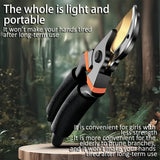 Tijeras de Podar de Acero SK5 de Alta Resistencia - Perfectas para Jardinería, Árboles Frutales y Ramas Gruesas - Herramienta Manual