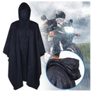 Impermeable Capucha Capa Poncho Adultos Protección Lluvia MJ075