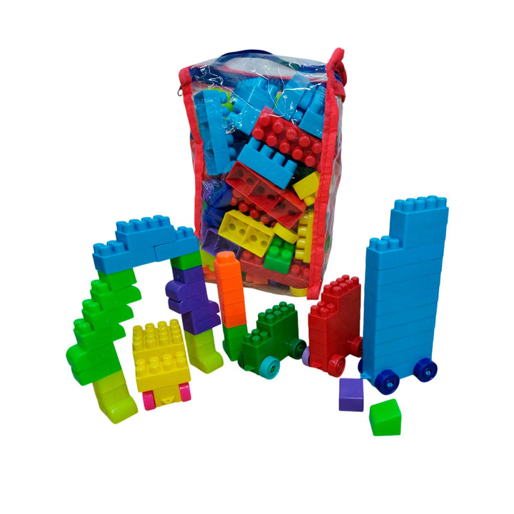 Bloques Construcción 72 Piezas Juguete Infantil W-281-8