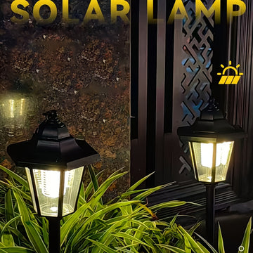 2 piezas de luces solares para pasillos, luces LED para caminos solares, luces de paisaje para exteriores para jardín, césped, camino, patio
