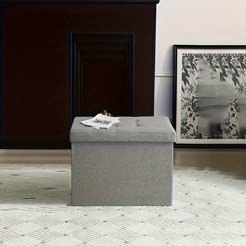 Organizador de Herramientas Plegable con Asiento, Caja de Almacenamiento y Taburete para Juguetes - 8 Escenarios de Uso en el Hogar