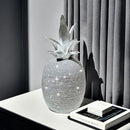 Elegante decoración de piña de resina 3D, estilo Art Deco, ideal para decoración de hogar y fiestas, regalo perfecto para Navidad, Día de San Valentín, Acción de Gracias, Día de la Madre, graduación - No se necesita electricidad, decoraciones de piña.