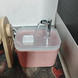Fuente de Agua Automática para Gatos de 1.5L con Alimentación por USB, Grifo de Acero Inoxidable y Filtros - Hidratación Fresca y Circular para Mascotas Pequeñas