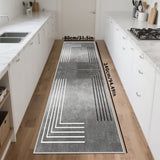 Alfombra de Pasillo Largo Estilo Lujo Ligero y Minimalista, Suave y Cómoda para Sala de Estar, Fácil de Limpiar, Adecuada para Pasillos de Restaurante y Cuarto de Lavandería